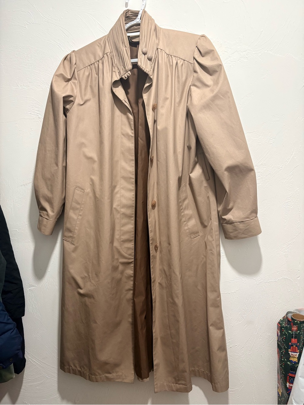 London fog shell trench
